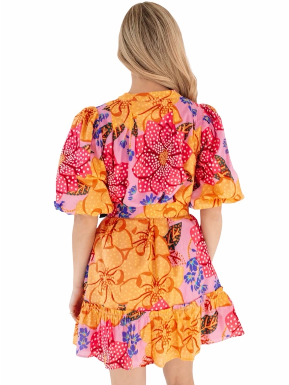 J. Marie The Emerson Belted Dress Size S - Picture 2 of 8